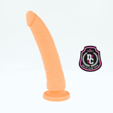 DELTA CLUB - JUGUETES DILDO DE SILICONA MÉDICA NATURAL 20 CM -O- 4 CM